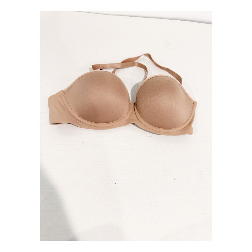 ThirdLove 24/7 Classic Strapless Bra Nude Beige Underwire 36B